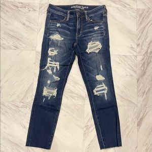 American Eagle Jegging Crop Size 4